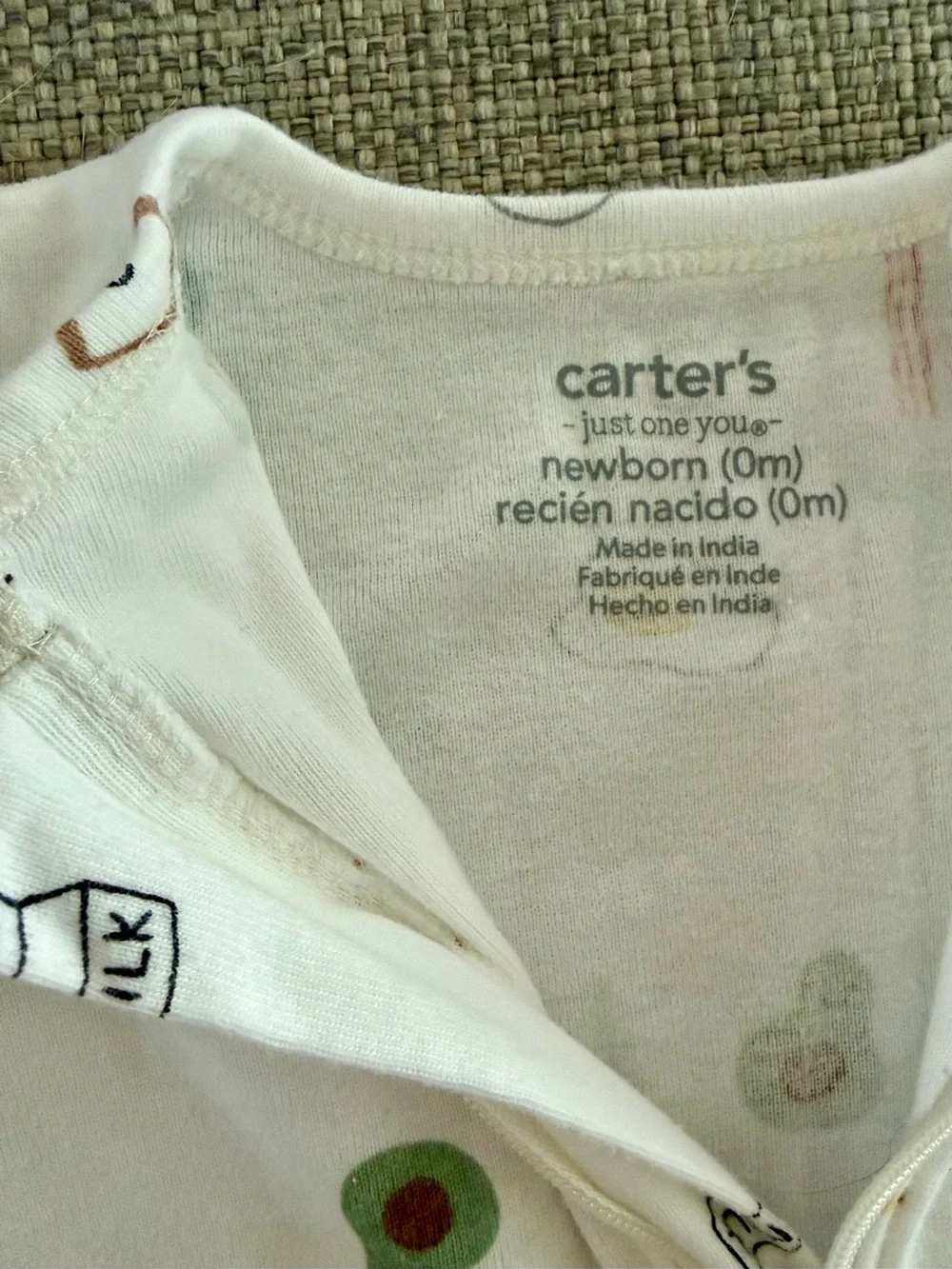 Carter’s & Huggies Newborn Onsie Bundle